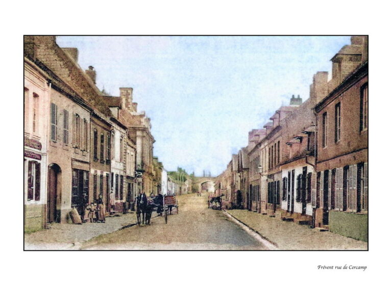 frevent-rue-Cercamp-histoire-couleur